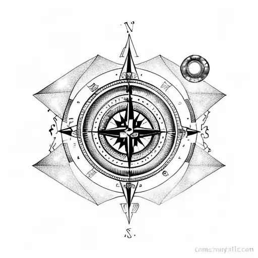 Cosmic Astronomy Telescopes Music Phyics Travel With Compass And Nihilism