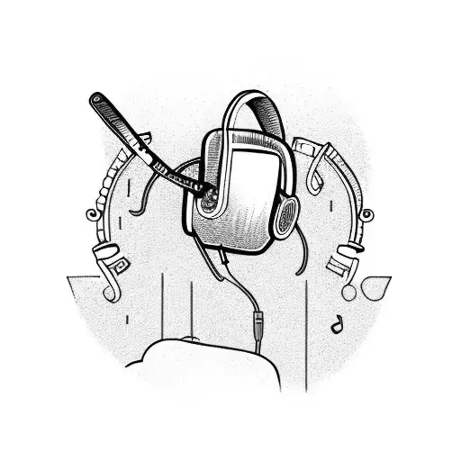 An Ajolote Wearing Headphones And Holding A Coffee Cup