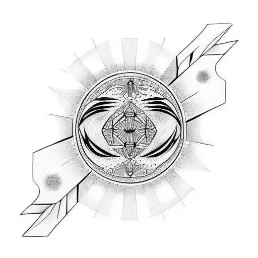 Stylized Crow's Wing