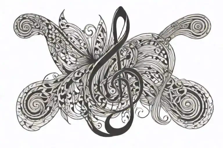 Treble Clef With 93 Million Miles Sheet Music