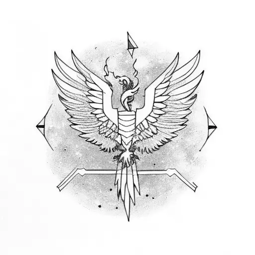 Phoenix Over Pluto With A Scorpio