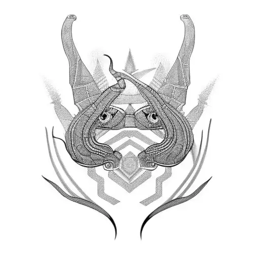 Black Cobra And Minimalistic Femida