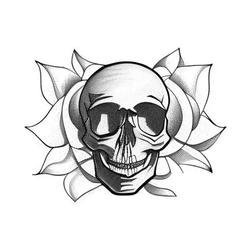 Skull And Roses