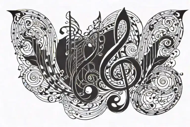 Treble Clef With 93 Million Miles Sheet Music