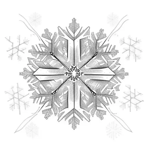 Snowflake With Horse