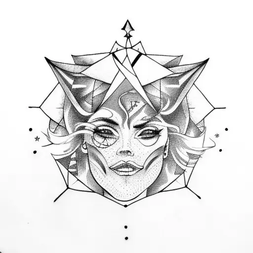 Witch With A Half Moon