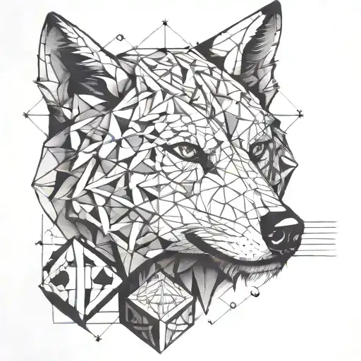 Wolf Head And Dice