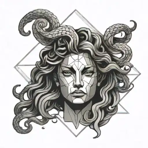 Portrait Of Medusa