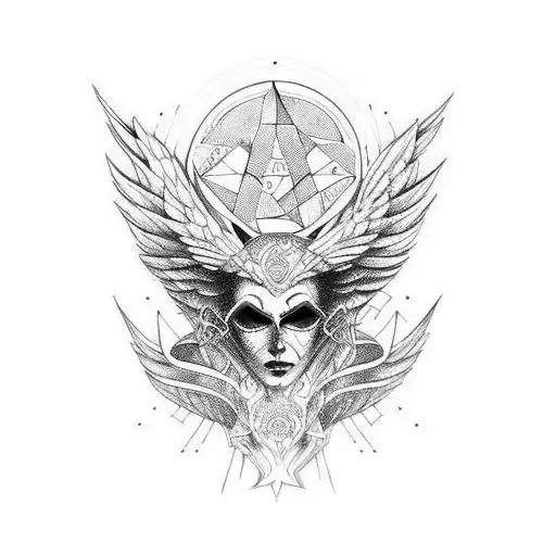 Half Angel Half Demon Full Body