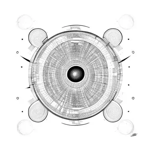 Black Hole Inside Broken Breastbone