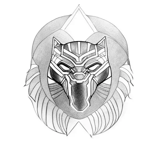 Black Panther With Wings