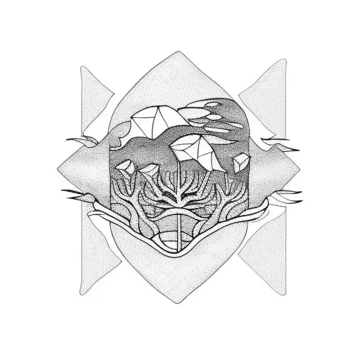 Minimalist Sea And Nature