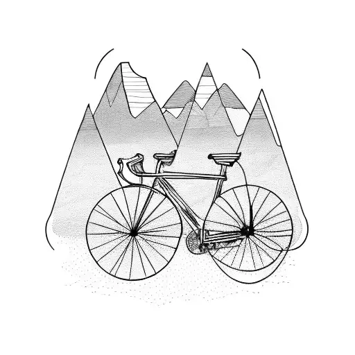 Road Bicycles And Mountain