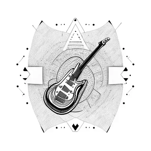 Guitar With Motorbike