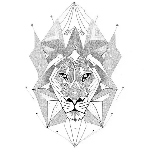 Long Triangle Small Lion