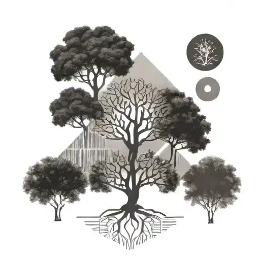 Tree Of Life With A Sower