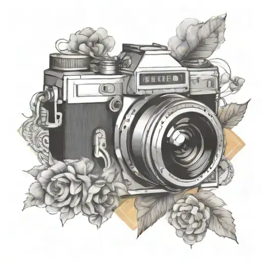 Camera Surrounded By Rising Smoke