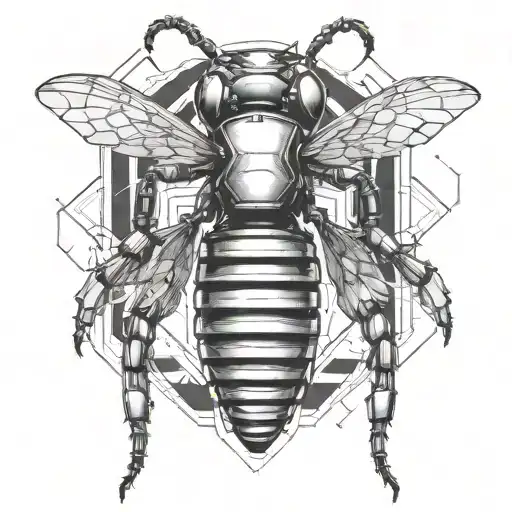 A Futuristic Biomechanical Bee