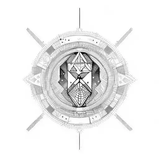 A Portrait Of Your Husband Surrounded By Meaningful Symbols