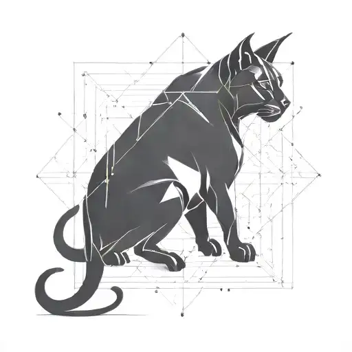 Stock Market Bull Vs Siberin Cat Sitting