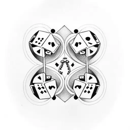 Dice With Jack Of Hearts