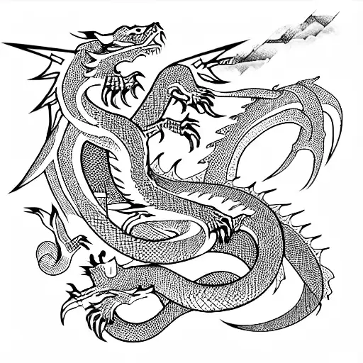 Dragon And Viper