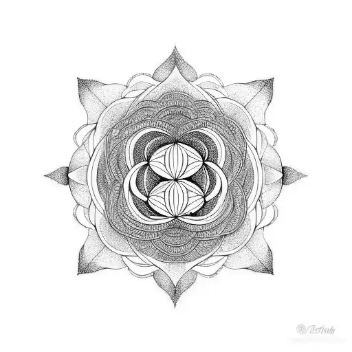 Elephant Flower Of Life