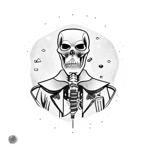 Grim Reaper With A Gun