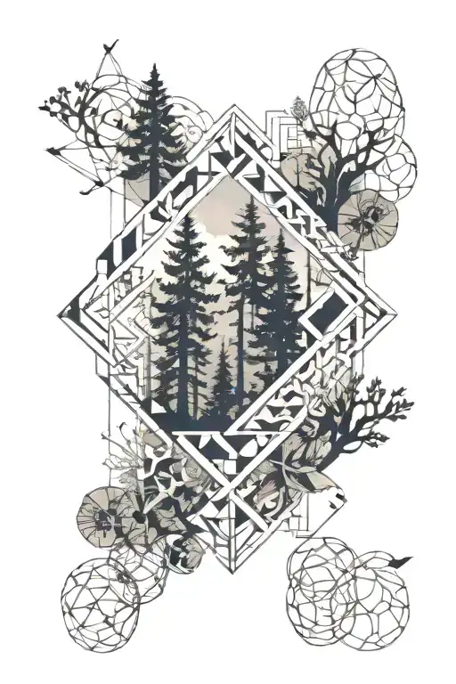 Armband Forest And Ocean