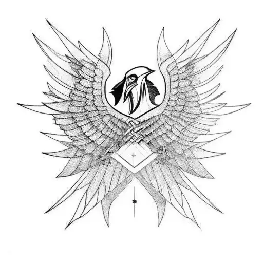 The Black Raven Of Death