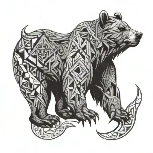 Bear Viking Style