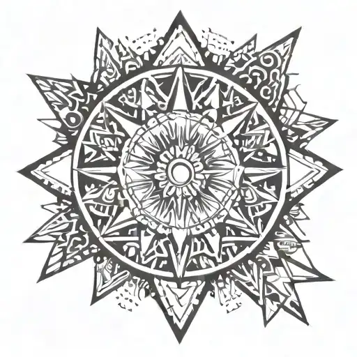 Filipino Sun And Stars