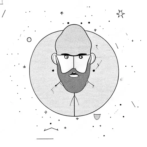 Man Looking At Tree Looking Into Space