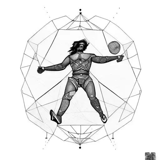 Icarus Falling Black And White