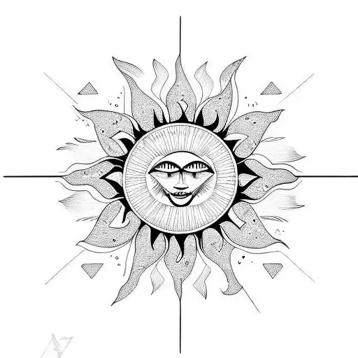 Sun Shadow Geometric