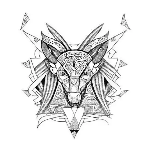 Scottish Tribal Design