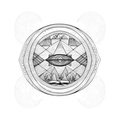 Full Moon Simiar To An Eye Sunrise Discover