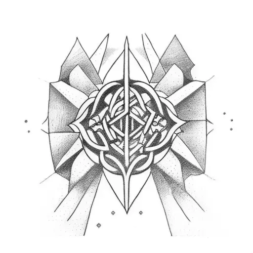 Combine Elements From Greek And Nordic Mythology In A Single Tattoo Design