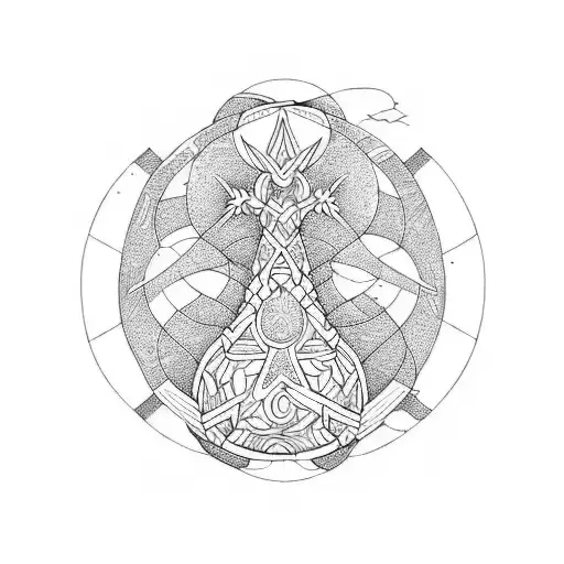 Yggdrasil As A Modern Tribal Design