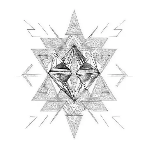 Diamond With Feather