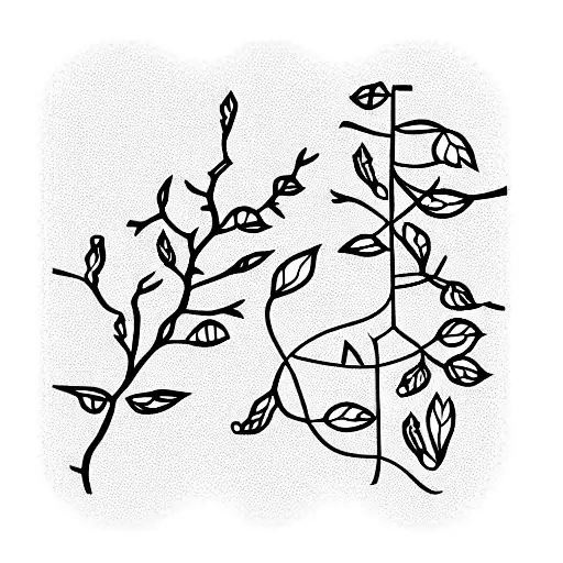 Twig Vine Emblem With A S And A 79