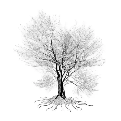 Three Tree Silhouette