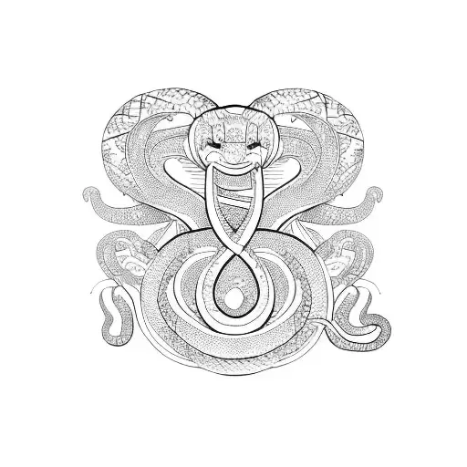 Snake With Ornament