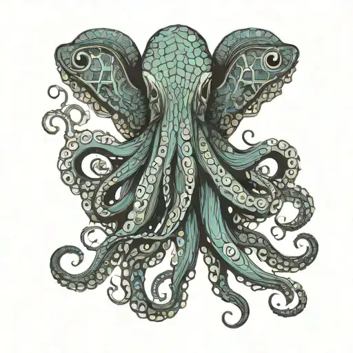 Octopus With Keyboard