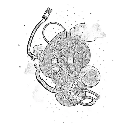 The Last Person On Earth Who Meets Their Oxygen Needs By Carrying It On Their Back From A Plant