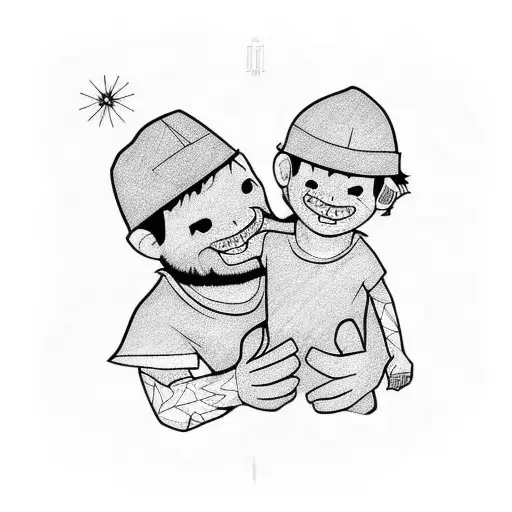 Two Sons With A Father Tribute