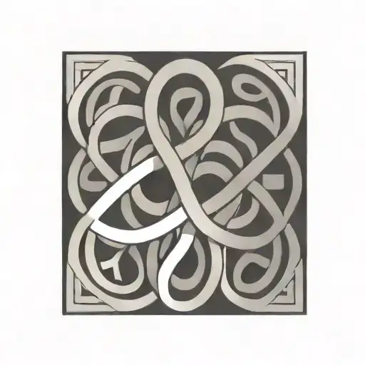 A Simple Infinite Symbol With No Background