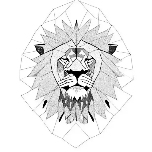 Aggresive Lion That Simbolize Freedom