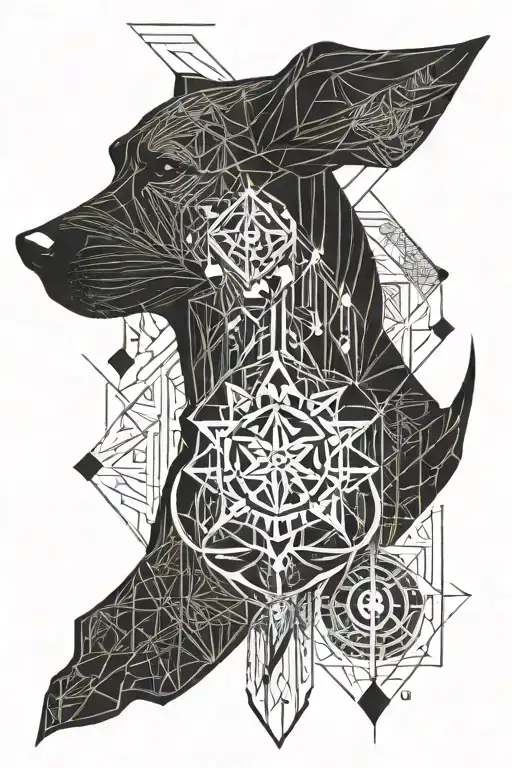 Dog And Trishul Trident