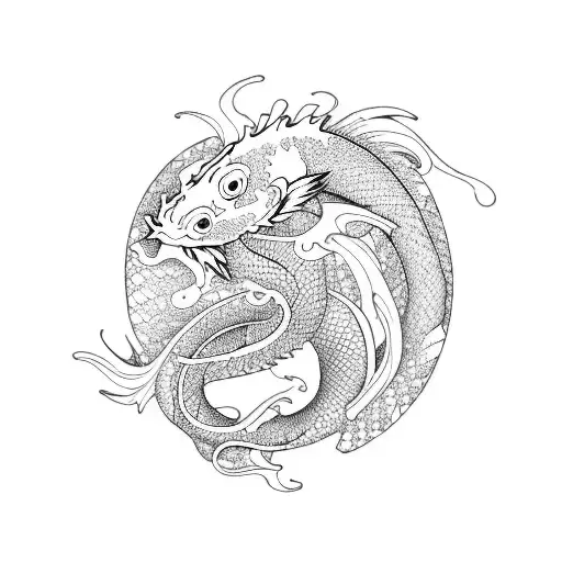 Dragon Koi Music And Balance